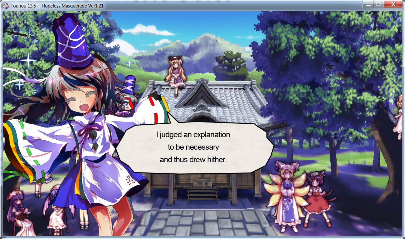 Touhou 13.5 - Traduction anglais dialogue 2