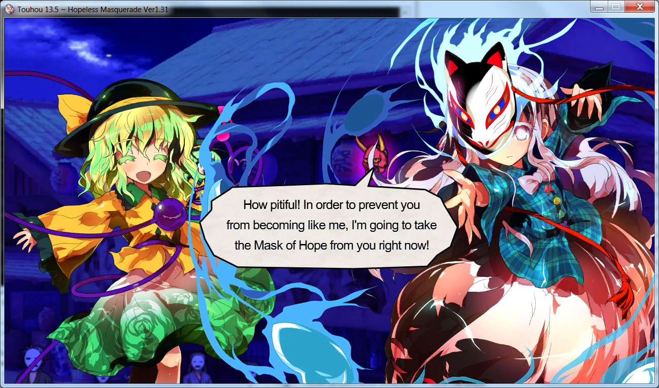Touhou 13.5 - Traduction anglais dialogue 1
